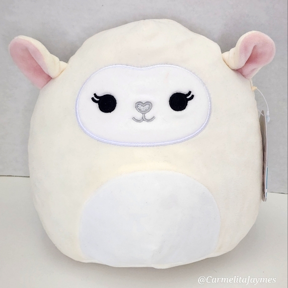 🇨🇦 SOPHIE 🐑 8" White Sheep Lamb Pink Ear Canadian Exclusive Squishmallow NWT - Picture 1 of 8